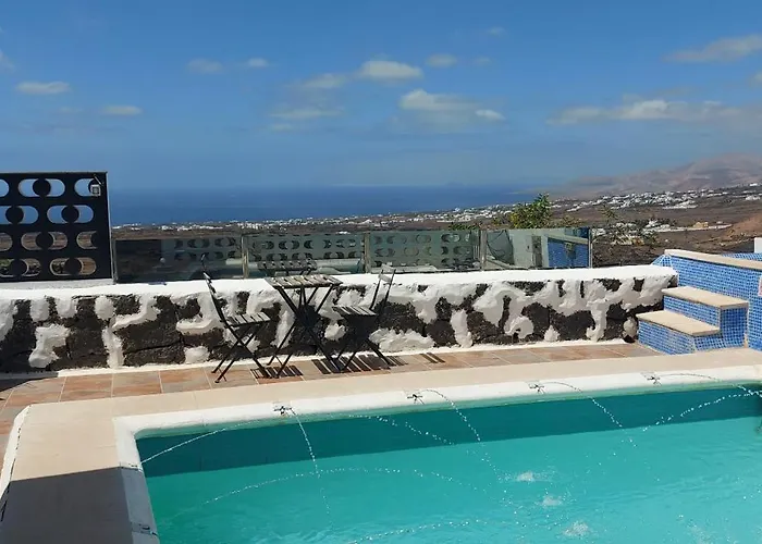 Aloelux !! - Private With Pool , Jacuzzi, Cinema, Massage ,wonderful View, Art Desing Tías