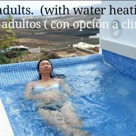 Aloelux !! - Private With Pool , Jacuzzi, Cinema, Massage ,wonderful View, Art Desing Tias